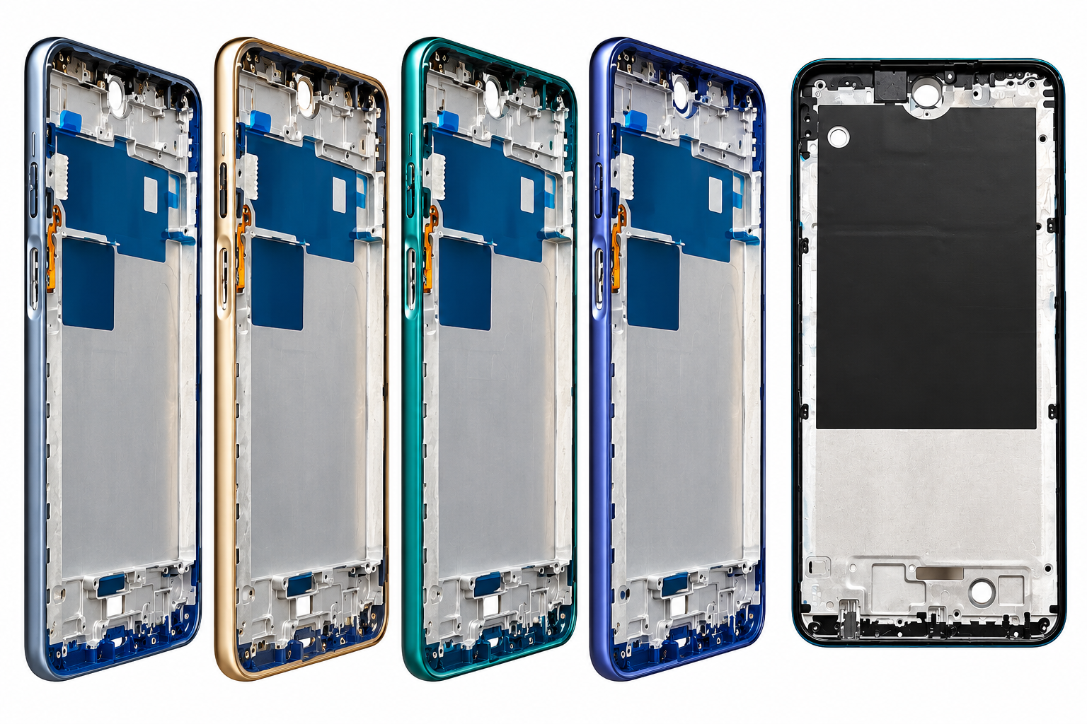 Compatible Replacement for Redmi Note 9 Pro Middle Frame – Grey, Gold, Green & Blue